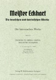 Cover von Meister Eckhart.Lateinische Werke