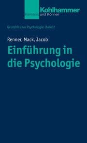 Cover von Einführung in die Psychologie