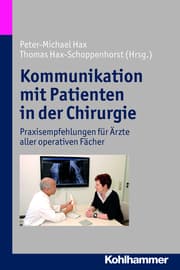 Cover von Kommunikation mit Patienten in der Chirurgie