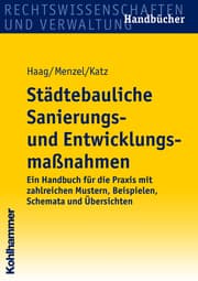 Cover von Städtebauliche Sanierungs- und Entwicklungsmaßnahmen