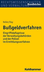 Cover von Bußgeldverfahren