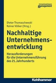 Cover von Nachhaltige Unternehmensentwicklung