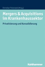 Cover von Mergers & Acquisitions im Krankenhaussektor