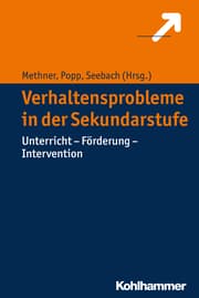 Cover von Verhaltensprobleme in der Sekundarstufe