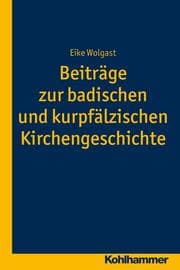 Cover von Beiträge zur badischen und kurpfälzischen Kirchengeschichte