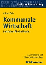 Cover von Kommunale Wirtschaft