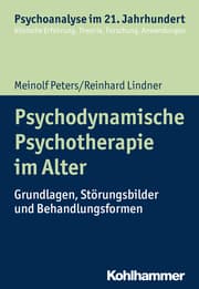 Cover von Psychodynamische Psychotherapie im Alter