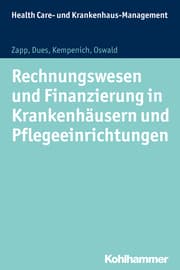 Cover von Rechnungswesen und Finanzierung in Krankenhäusern und Pflegeeinrichtungen