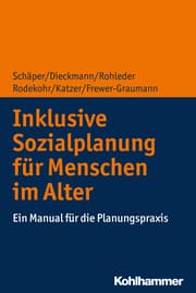 Cover von Inklusive Sozialplanung für Menschen im Alter
