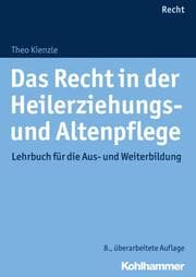 Cover von Das Recht in der Heilerziehungs- und Altenpflege