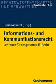 Cover von Informations- und Kommunikationsrecht