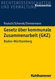 Cover von Gesetz über kommunale Zusammenarbeit (GKZ)