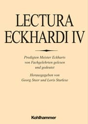 Cover von Lectura Eckhardi IV