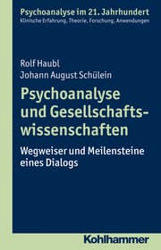 Cover von Psychoanalyse und Gesellschaftswissenschaften