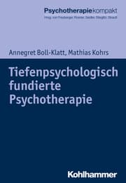 Cover von Tiefenpsychologisch fundierte Psychotherapie