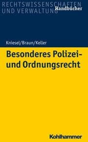 Cover von Besonderes Polizei- und Ordnungsrecht