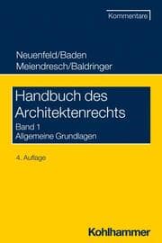 Cover von Handbuch des Architektenrechts