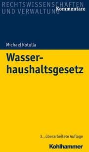 Cover von Wasserhaushaltsgesetz