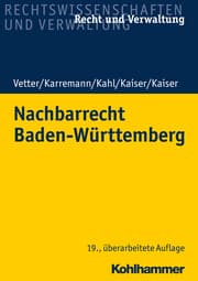 Cover von Nachbarrecht Baden-Württemberg