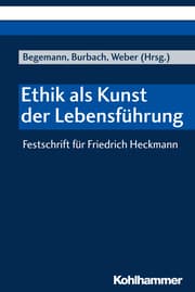 Cover von Ethik als Kunst der Lebensführung