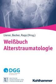 Cover von Weißbuch Alterstraumatologie