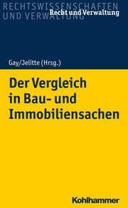 Cover von Der Vergleich in Bau- und Immobiliensachen