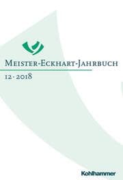 Cover von Meister-Eckhart-Jahrbuch