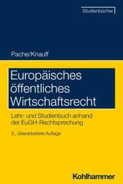 Cover von Europäisches öffentliches Wirtschaftsrecht