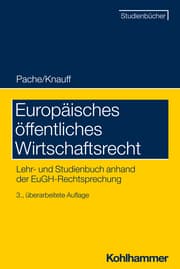 Cover von Europäisches öffentliches Wirtschaftsrecht