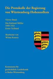 Cover von Die Protokolle der Regierung von Württemberg-Hohenzollern