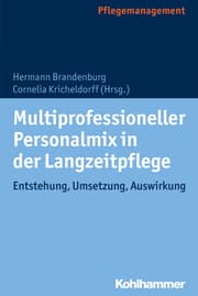 Cover von Multiprofessioneller Personalmix in der Langzeitpflege