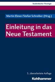 Cover von Einleitung in das Neue Testament