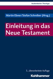 Cover von Einleitung in das Neue Testament
