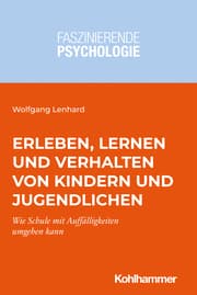 Cover von Erleben, Lernen und Verhalten von Kindern und Jugendlichen