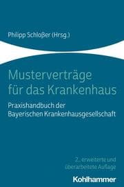 Cover von Musterverträge für das Krankenhaus