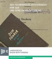 Cover von Der 'Schwäbische Dichterkreis' von 1938 und seine Entnazifizierung
