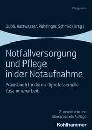 Cover von Notfallversorgung und Pflege in der Notaufnahme