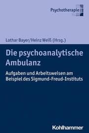 Cover von Die psychoanalytische Ambulanz