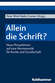Cover von Allein die Schrift?