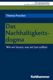 Cover von Das Nachhaltigkeitsdogma