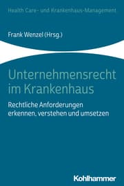 Cover von Unternehmensrecht im Krankenhaus
