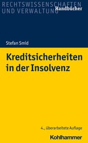 Cover von Kreditsicherheiten in der Insolvenz