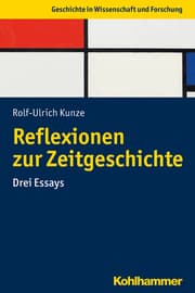 Cover von Reflexionen zur Zeitgeschichte