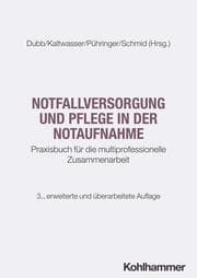 Cover von Notfallversorgung und Pflege in der Notaufnahme
