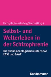 Cover von Selbst- und Welterleben in der Schizophrenie