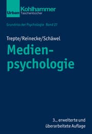 Cover von Medienpsychologie