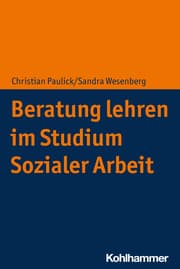 Cover von Beratung lehren im Studium Sozialer Arbeit