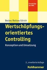 Cover von Wertschöpfungsorientiertes Controlling