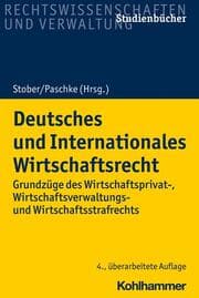 Cover von Deutsches und Internationales Wirtschaftsrecht