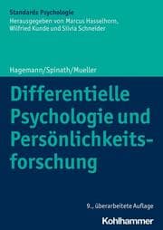 Cover von Differentielle Psychologie und Persönlichkeitsforschung